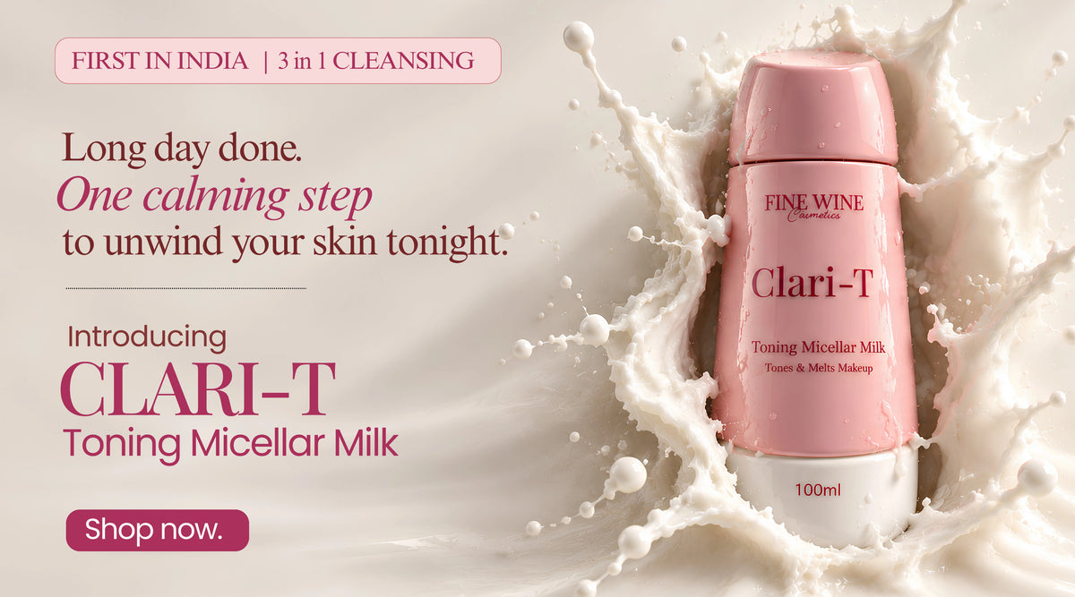 Fine Wine Cosmetics products tested on real skin tones