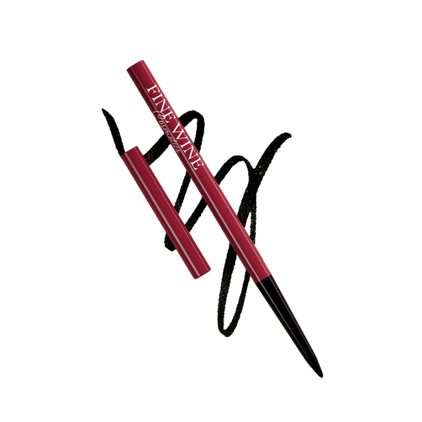 Maroon kajal eyeliner pencils with black pointed tips