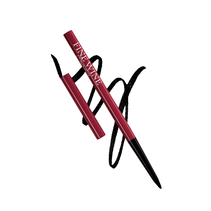 Maroon kajal eyeliner pencils with black pointed tips